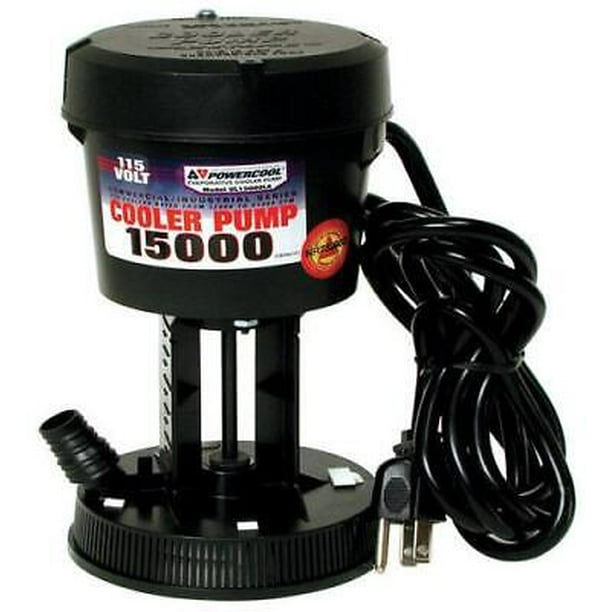 Dial Powercool 81/2 in. H X 41/2 in. W Black Plastic Evaporative