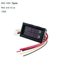 thumbnail image 1 of Lefu 1PCS Red and Blue DC 0-100V 10A / 50A / 100A Digital LED Voltmeter Ammeter, 1 of 4