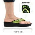 thumbnail image 5 of Aerosoft - Glitter Thong Beach Wear - Summer Arch Support Flip Flops for Women, 5 of 6