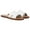 White, variant on Franco Sarto Women's Romana Slide Sandal Gold 6.5M