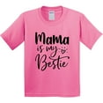 thumbnail image 3 of Inktastic Mama is My Bestie Youth T-Shirt, 3 of 5