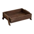 thumbnail image 3 of Bandeja de madera, plato de almacenamiento, superficie lisa, accesorios de cocina decorativos rústicos para encimera, cocina, hogar, desayuno, fiesta, 3 of 9