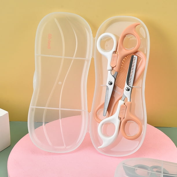 Tijeras de peluquero de acero inoxidable, tijeras de peluquería para niños, tijeras de peine para niños, juego de tijeras de peluquero