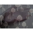 thumbnail image 4 of oneOone Cotton Poplin Fabric Tree & Giraffe Block Decor Fabric Printed BTY 42 Inch Wide, 4 of 4
