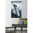 thumbnail image 2 of X Optical Illusion Wall Poster with Magnetic Frame, 22.375" x 34", 2 of 6