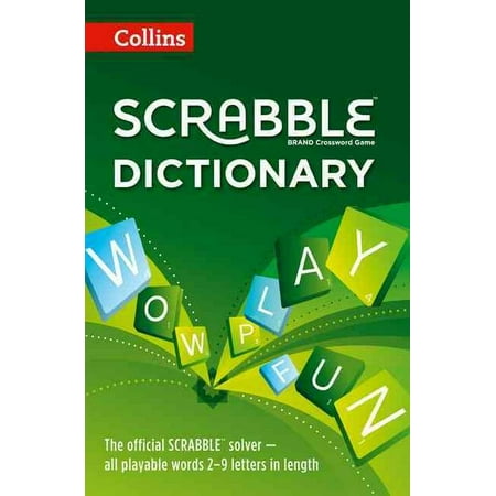 Collins Scrabble Dictionary: The official Scrabble solver - all playable words 2-9 letters in length