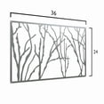 thumbnail image 2 of Intricate Branches Stainless Steel Metal Wall Decor, 2 of 3