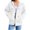 C-WH198, variant on DHFJKG Plus Size Hooded Jacket For Women Solid Color Zip Up Casual Outerwear With Pockets And Drawstring Warm Sportswear Long Sleeve Streetwear Leisure Coats