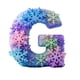 thumbnail image 2 of Colgante de árbol de Navidad con copo de nieve de acrílico | Adorno navideño 2D para mochila, espejo retrovisor del coche y decoración del hogar | Accesorio de decoración festiva, 2 of 6