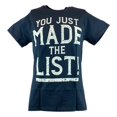 thumbnail image 5 of Chris Jericho You Just Made The List Mens Blue T-shirt New XL, 5 of 6
