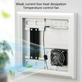 thumbnail image 2 of RYUJNDK 120mm 5V 1A USB Cooling Fan Systems with Temperature Control for Home Theater Cabinets and More, 2 of 8