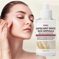 thumbnail image 4 of Peel Shot Glow Rice Ampoule Duo White Rice/Black Rice Ampoule Soft Exfoliating Face and Body Scrub Dead Skin Cells, Blackheads Remover, 4 of 5