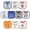 Holiday Boy Onederful, variant on Infant Boy Cotton Terry Drooler Bibs with Fiber Filling 10pk, Handsome Eyes, One Size
