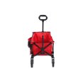 thumbnail image 3 of Chariot de camping pliable Ozark Trail à quatre roues avec poignée télescopique, rouge, polyester, 3 of 5