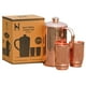 thumbnail image 1 of Jarra de agua de cobre y 2 vasos HealthGoods en cobre puro, 1 of 9