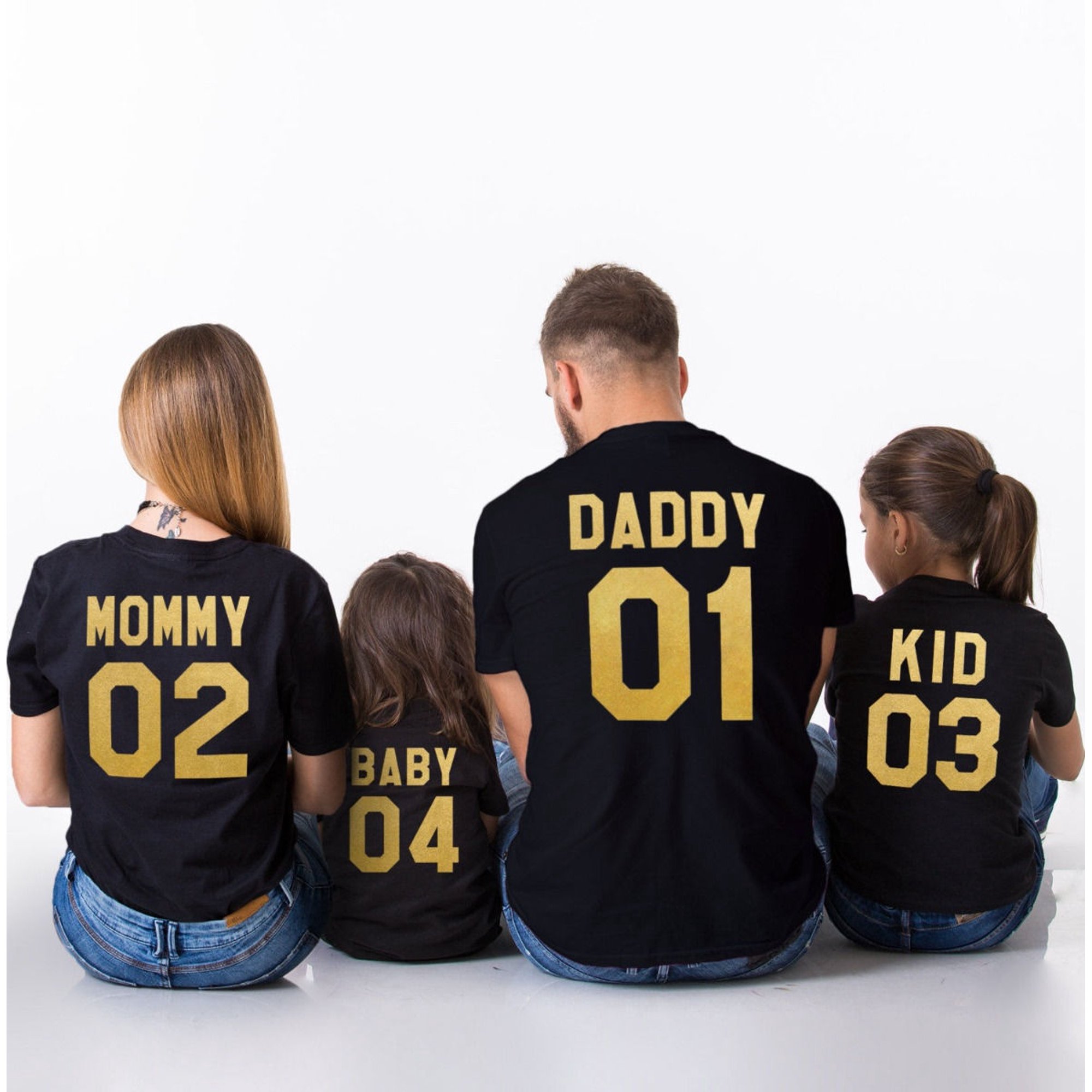 Family Matching Outfits Daddy Mommy Kid Baby Shirt Cotton T Shirt Couple Clothes Walmart Canada