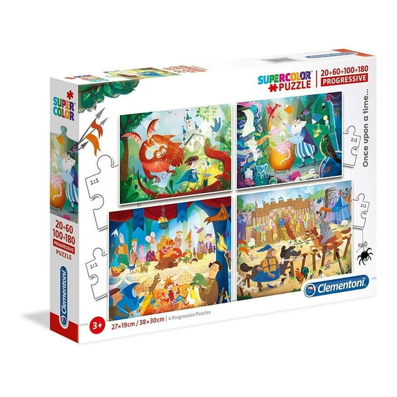 Once Upon A Time ... (4-In-1 Puzzle)