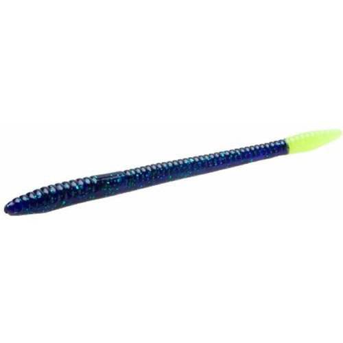 Zoom Bait Finesse Worm Bait-Pack of 20 (Junebug Chartruese, 4.75-Inch)