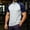 Navy, variant on Dry Fit Tshirts Men Short Sleeve Athletic Summer Colorblock Shirt Active Fit Mock Neck Quarter Zip Biker Mens Tshirts M