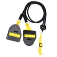 thumbnail image 1 of Entrenador de fuerza de brazos, bandas de resistencia, natación, fitness, ejercicios con remo Negro 60lb, 1 of 9