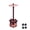 Type C, variant on CEORPER Fishing Poles Holder for Garage up to 16Rods 360 Degree Rotating Rod Holder