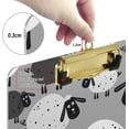 thumbnail image 4 of FMSHPON Sheeps Clipboard Hardboard Wood Nursing Clip Board and Pull for Standard A4 Letter 13x9 inches, 4 of 8