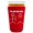 Red, variant on I've Got Your Back Pint Glass Coolie (Black)