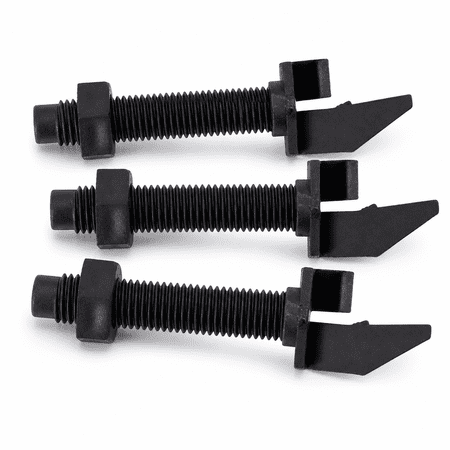 3 Pcs Screw-On Center Arrow Rest Adjustable Plastic Bow Rest for Recurve and Take Down Bows