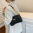 thumbnail image 3 of Bolso con patrón de piedra y textura otoñal, bolso cuadrado pequeño irregular a la moda, bolso tipo mensajero con cadena, 3 of 6