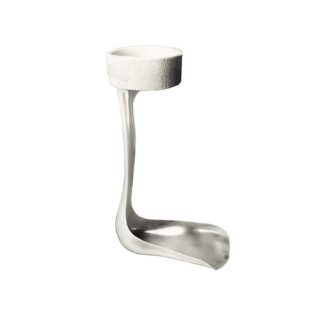 Drop-foot brace, polypropylene, left, small