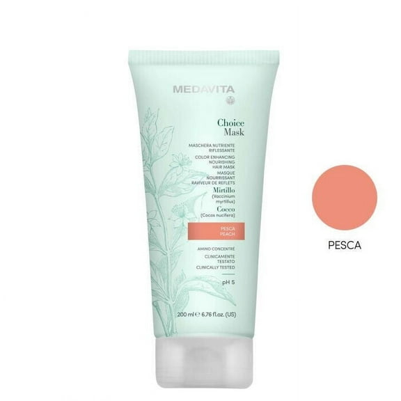 Medavita Choice Color Hair Mask Peach, 200ml