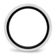 thumbnail image 2 of Ceramic Black and White 6.00mm Band Size: 9; for Adults and Teens; for Women and Men, 2 of 7