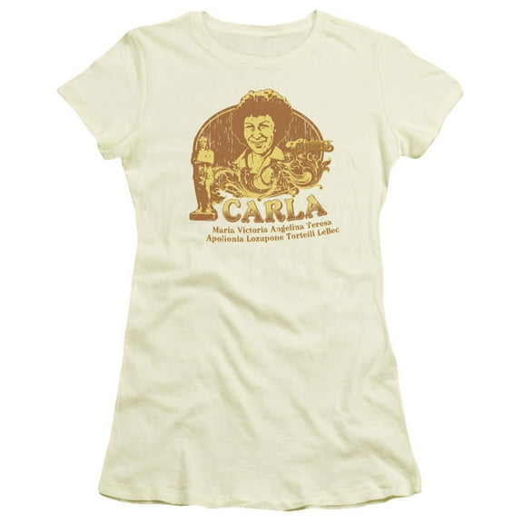 Cheers - Carla - Juniors Teen Girls Cap Sleeve Shirt - Large