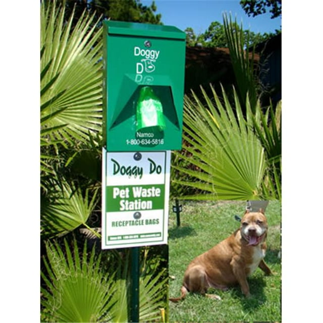 Namco 2129 Doggy Do Pet Waste Station Complete Without Pole