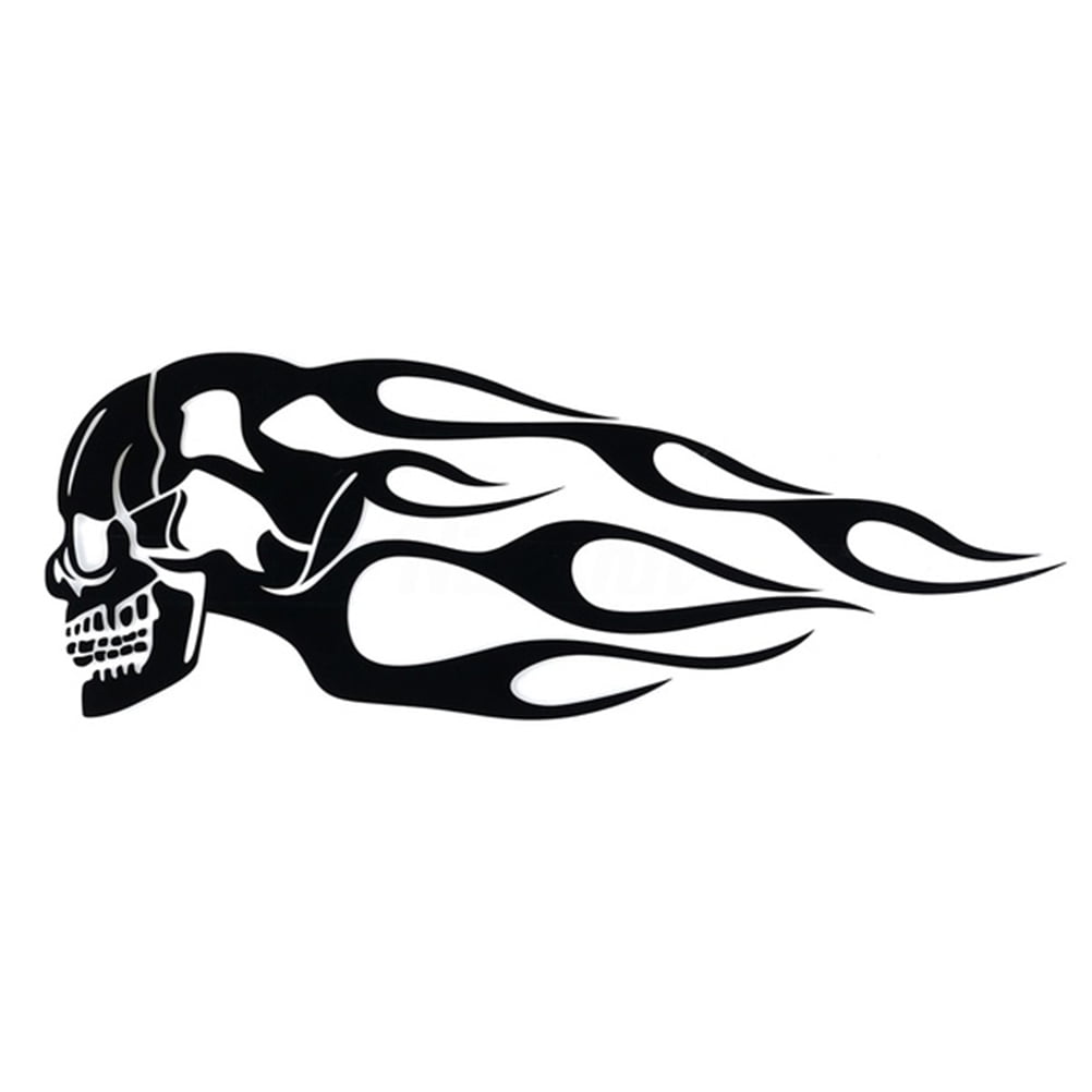 Sheet Metal Skull Vinyl Decal Fairmont Tongs & Sheet Metal -  Israel