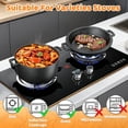 thumbnail image 5 of 2-in-1 Pre-Seasoned 5 Qt Cast Iron Dutch Oven with Skillet Lid, Dual Handles, Perfect for Bread, Frying, Baking, Camping & BBQ, 5 of 7