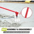 thumbnail image 6 of Acekid 46"x8" Bull Float Kit, Aluminum Magnesium Alloy Concrete Float with Adjustable Bracket & Handles, Round End Finishing Tool, 6 of 6