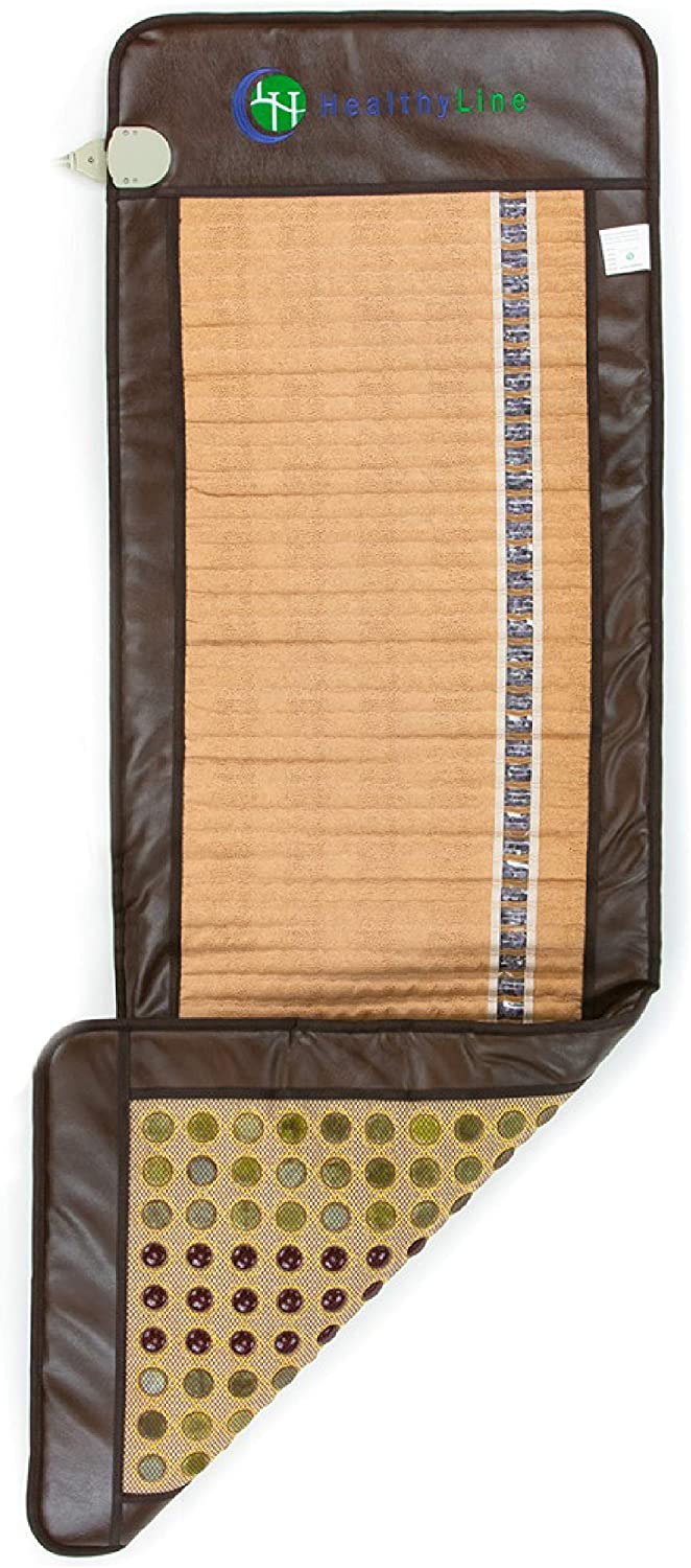 HealthyLine Far Infrared Heating Pad Reversible Soft Mat Filled with