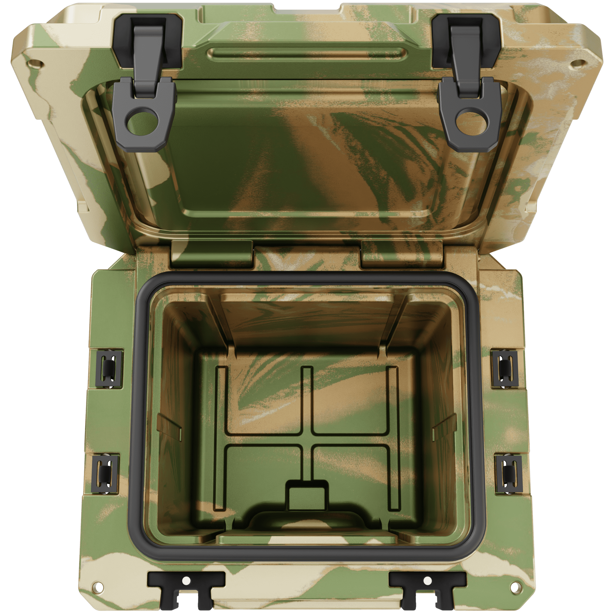 Cubix Outdoors® QuadraX 5 GAL 2-in-1 Portable Insulated Hard Beverage Dispenser and Cooler Fits 14 Cans - Hunter Camo