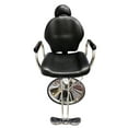 thumbnail image 2 of TMS All Purpose Reclining Hydraulic Barber Chair Salon Beauty Spa Shampoo Equipment Black 2Pack, 2 of 5