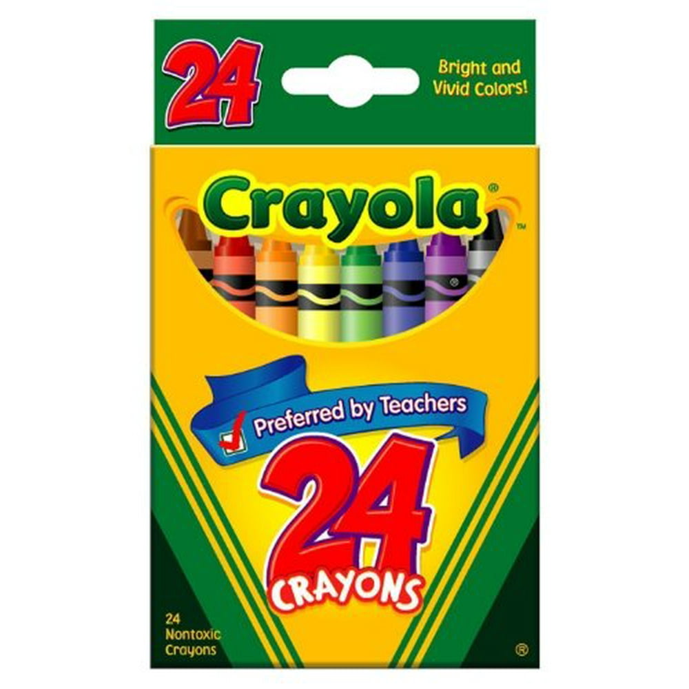 Crayola Crayons Box, 24 Count (Pack Of 6)