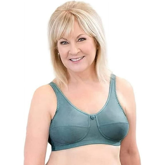 Mastectomy Bra The Rose Contour Size 44B Platinum Blue
