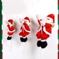 thumbnail image 3 of For Indoor/Outdoor Funny Hanging Climbing Rope Cartoon Xmas Decorations Plush Doll Toy Santa Claus Tree Ornament Santa Doll Pendant 22CM, 3 of 8