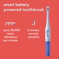 thumbnail image 5 of Colgate HB-CN08118A Hum Smart Battery Power Toothbrush & Travel Case Teal 2 Pack, 5 of 5