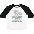 thumbnail image 3 of Inktastic My Uncle Loves Me to the Moon and Back Elephant Family Boys or Girls Toddler T-Shirt, 3 of 5