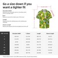thumbnail image 5 of Fotbe Watercolor Kiwi Fruits Summer Camisa Estampada de Manga Corta para Hombre, Casual de Verano, Estilo Playero, Sin Arrugas-Medium, 5 of 5