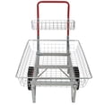 thumbnail image 6 of Heavy Duty Garden Utility Cart with Wheels, 330LBS Capacity Rolling Storage Trolley for Patio Yard Lawn Gardening, 6 of 10