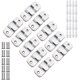 thumbnail image 4 of 10 pares de ganchos para marcos de fotos, soporte de montaje empotrado para muebles, colgador de cuadros de metal resistente para montaje en pared para sujetar cuadros, imágenes o espejos., 4 of 5