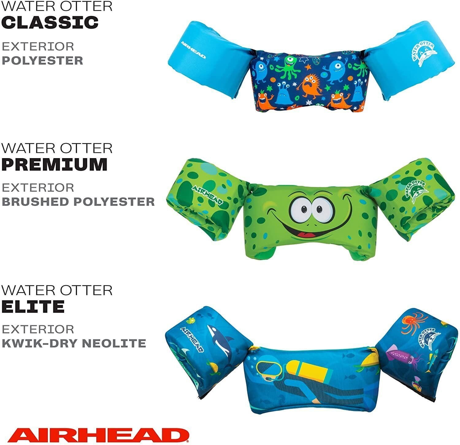 Airhead 10000-02-305 Water Otter Elite Child Life Vest - Freedom