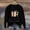 Black, variant on WXLWZYWL Women's Halloween Sweatshirt Cute Ghost Graphic Pullover Tops Funny Novelty Pumpkin Print Round Neck Sweatshirts